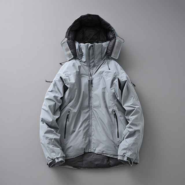 Foreign trade last order men's winter 90 white duck down outdoor top grade windproof, waterproof and warm casual down jacket trendy