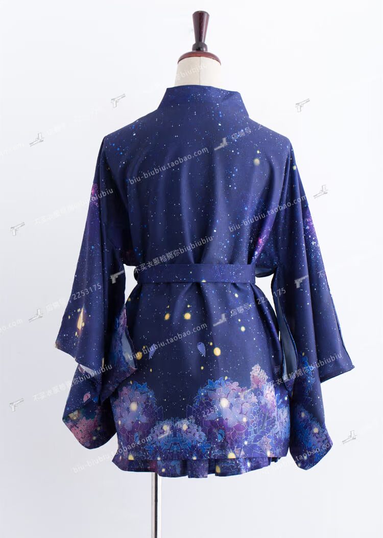 Bất bắn Ziyang Kongming Đèn Lồng Starlight Cải Thiện Nhật Bản Cardigan Áo Choàng Tắm Áo Khoác Ngắn và Gió Lông Dệt Kimono Mặt Trời Bảo Vệ Quần Áo shop đồ nữ