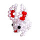 Beaded Twelve Zodiac White Rabbit with Big Ears New Product Factory Direct Handicrafts Living Room Study Decoration Finished Products