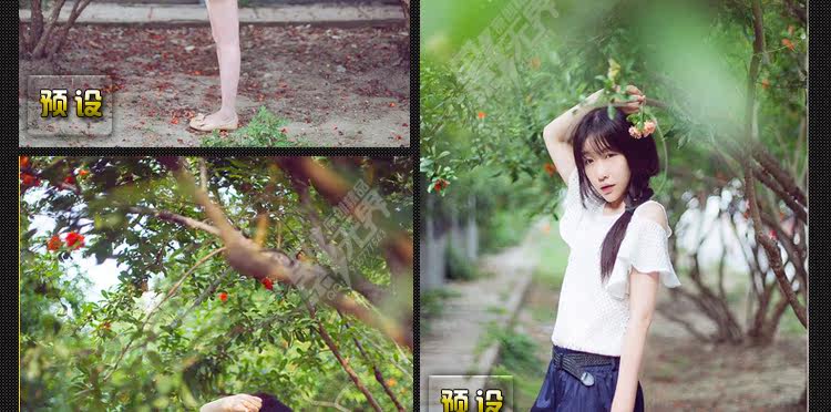 最新工作室专用 韩系 小清新文艺风 Lightroom调色预设 LR预设