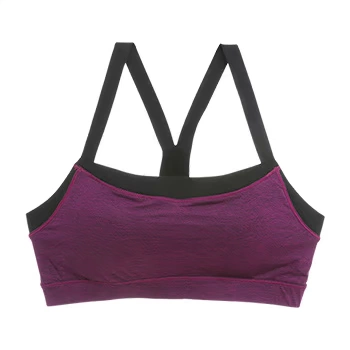 Amour Lady Sports Sức mạnh thấp Yoga Đồ ​​lót thể dục Màu sắc phù hợp Light Light Top Vest Bra AS111E41 - Đồ lót thể thao