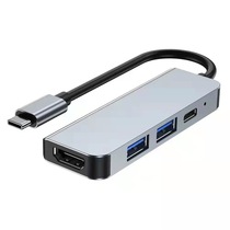 typeC to HDMI four-in-one multi-function docking station USB3 0HUB splitter HD video screen projector 4K