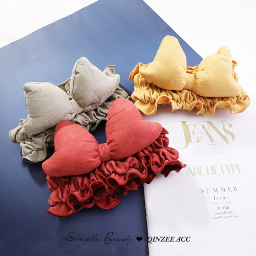 Маска для лица с бантиком, повязка на голову для умывания, милый шлем, 2020, новая коллекция, популярно в интернете, простой и элегантный дизайн, Южная Корея