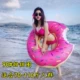 Vòng bơi nam và nữ dày trẻ em thích bơi vòng bơi người lớn vòng nách lớn flamingo lưới phao cứu sinh màu đỏ phao bơi cho bé 1 tuổi