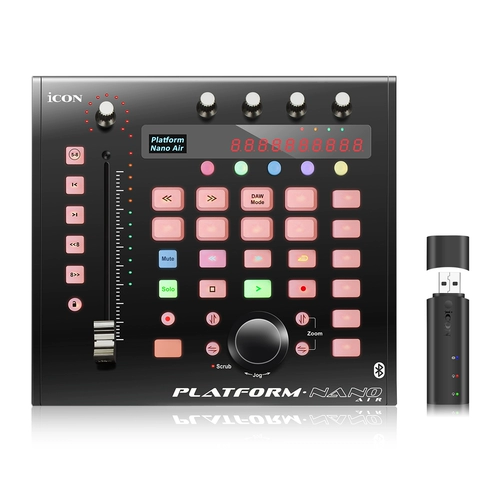 Aiken Icon Platform Nano Air Portable Electric Push Midi Controller Wireless Bluetooth