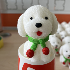 Qinghai Specialty Handicrafts, Chaka Salt Sculpture, Cute Cartoon Teddy Bear Ornaments, Gifts for Children on Children's