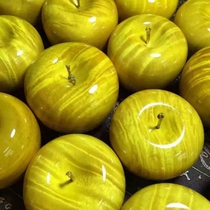 Red sandalwood Apple golden silk Nan Ping An fruit safe auspicious small ornaments home accessories crafts