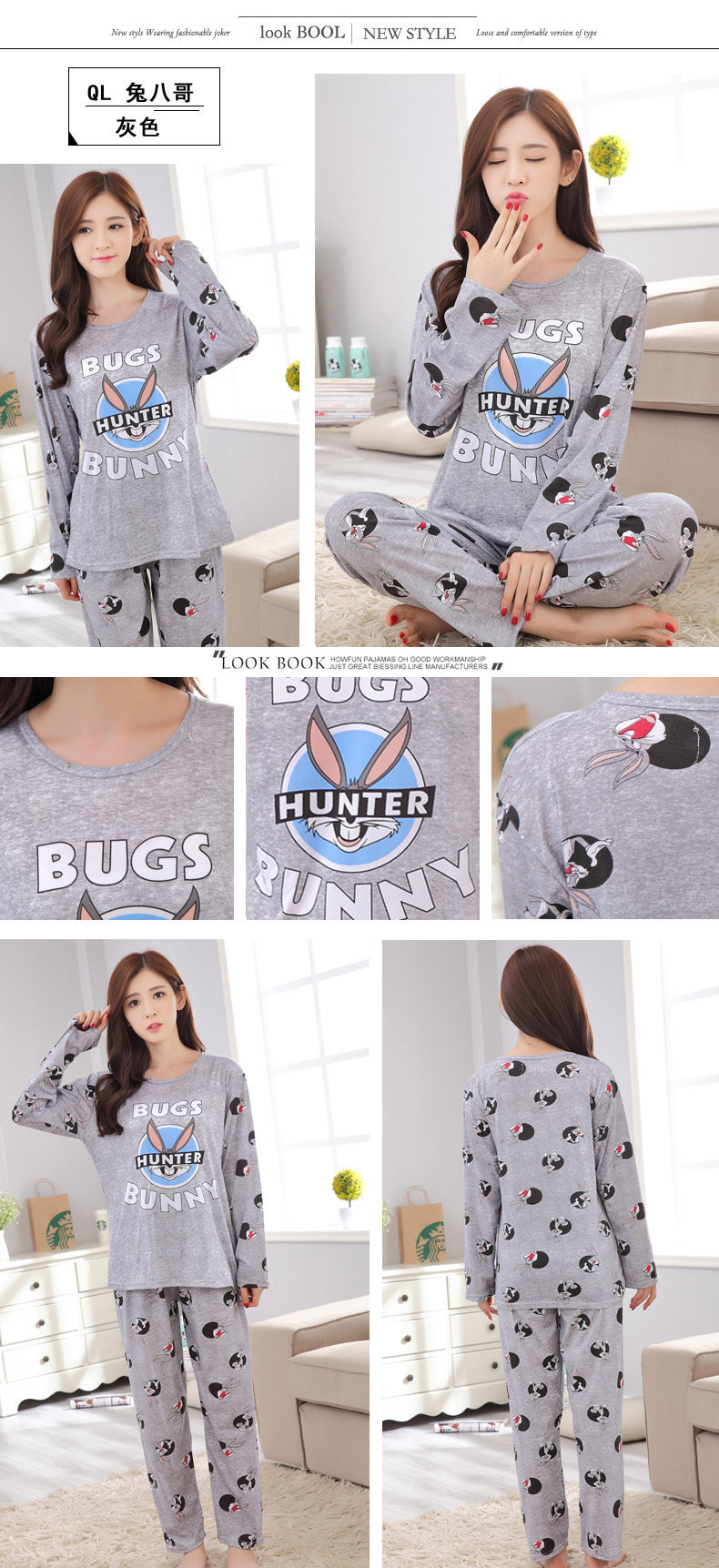 Pyjama pour femme OTHER   à manches longues - Ref 2998648 Image 96