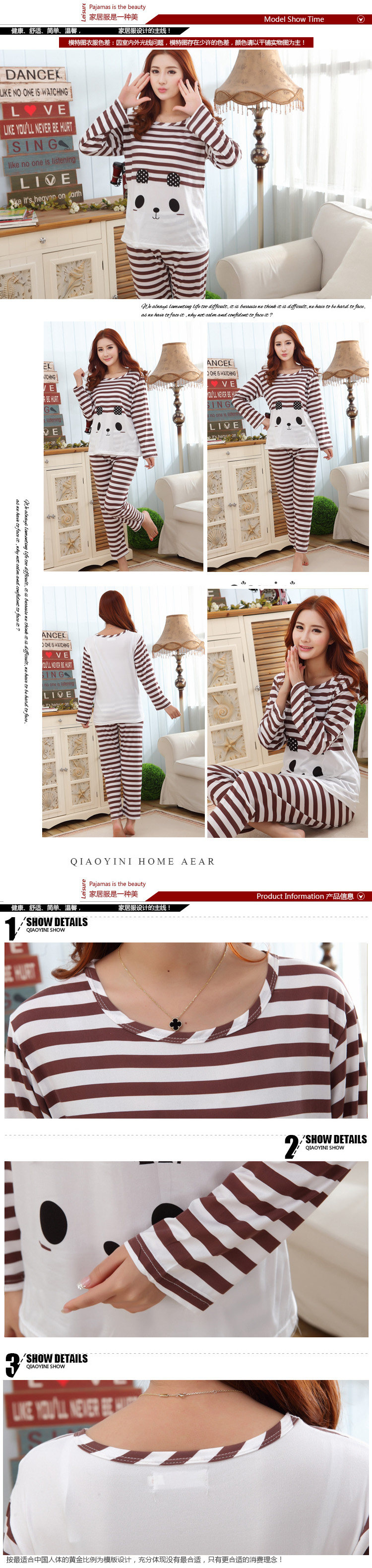 Pyjama pour femme OTHER   à manches longues - Ref 2998648 Image 95