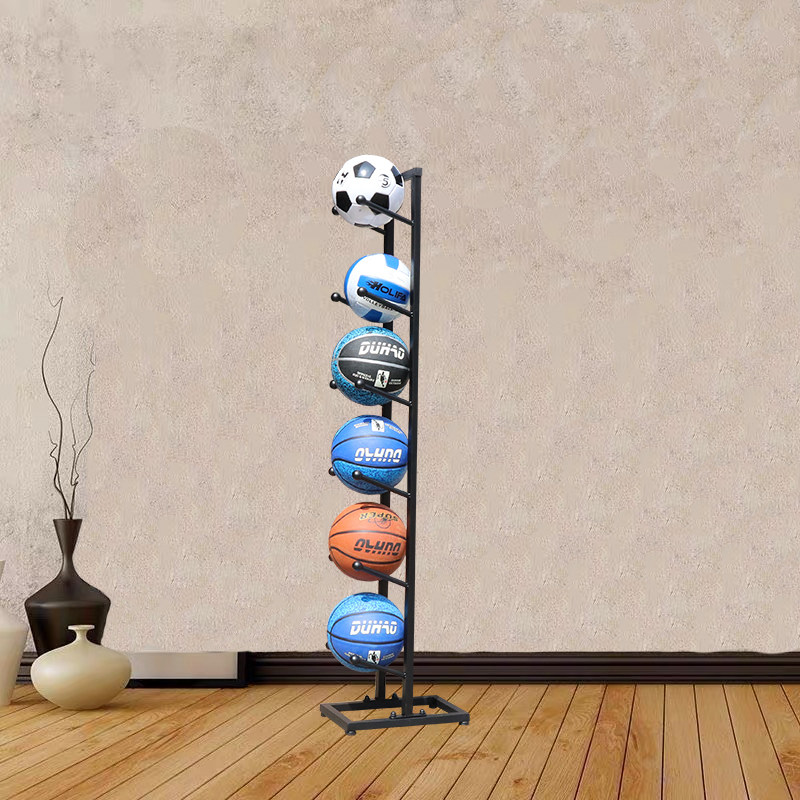 Basketball Football Containing Shelf Basket Home Placed Rack Ball Shelve Shelve Rack Ball Shelve Ball Shelve Display display-Taobao