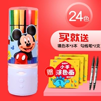 Раскраска, лайнер, 24 цветов, 2 шт