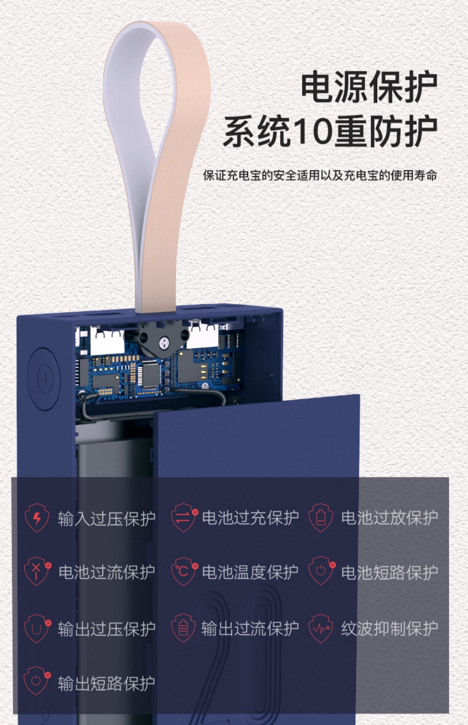 Yu Bo 20000 mAh sạc kho báu 20.000 Luo vivoppo Apple xách tay flash nhanh sạc nhanh mang theo bữa ăn chuyển phát nhanh ánh sáng ngựa điện thoại di động chính thức cửa hàng chính thức ủy quyền chính thức - Ngân hàng điện thoại di động sạc dự phòng power bank 10000mah