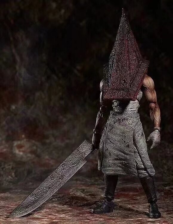 Domestic Sp055 Silent Hill 2 Triangle Head Pyramid Head Big Iron Head Action Figure Model