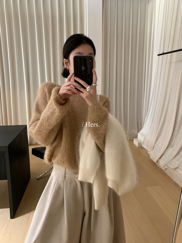 New Arrivals for Early Winter【Hers】Lazy and Warm Winter Solid Color Comfortable Pullover Sweater 62064 New Arrivals for Early Winter【Hers】Lazy and Warm Winter Solid Color Comfortable Pullover Sweater 62064