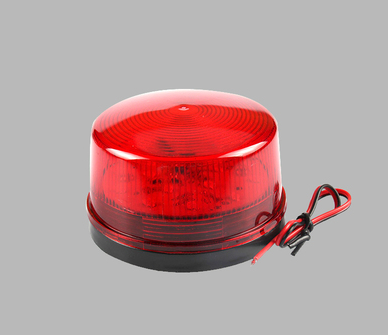 Alarm warning light small flashing lights LED flashing lights DC12V red alarm light alarm light alarm lights