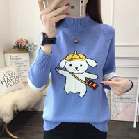 Синий флисовый чайник