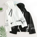 Осенняя толстовка с капюшоном, мультяшный комплект для школьников, подходит для подростков, 12-15 лет