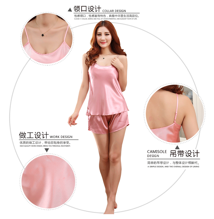 Pyjama pour femme en Polyester Polyester  à sling - Ref 3000413 Image 13