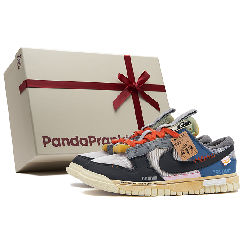 Panda Prank Nike Air Dunk Christmas-Themed Greeting Outdoor Casual Versatile Sports Low-Top Sneakers