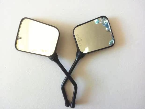 Gương xe máy GS125 Gương chiếu hậu xe ô tô lớn Gương xe máy Gương 10 mm dây vít - Xe máy lại gương gương xe exciter 150 đẹp