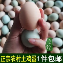 Farm soil eggs 30 free-range fresh grass eggs Xiangxi Hunan Yuanling specialty rural chicken soil eggs