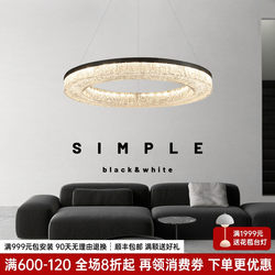 Italian Minimalist Living Room Chandelier, High-End All-Copper Nordic Light Luxury, Elegant Master Bedroom Lobby, Simple Design Villa Lamp