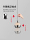 Italian Minimalist Bedroom Bedside Small Pendant Light with Long Hanging Wire, Adjustable Height, Hand-Sweep Control, High-End Feel, Living Room Corridor Light, Entrance Light