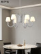 Danish Hay Apollo Chandelier, a Vintage Nordic Designer Chandelier for a Villa's Open-Air Living Room and Dining Room