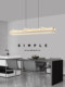 Italian-Style Light Luxury High-End Restaurant Chandelier Designer 2026 New Creative Snow Mountain Long Island Bar Counter Lighting Fixtures