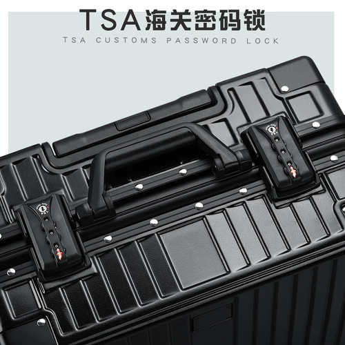 Мужской вместительный и большой прочный чемодан для путешествий, увеличенная толщина, 24 дюймов