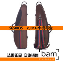 French Bam violin box violin box SG5003S 2 6KG with spectrum bag imported Box Brown