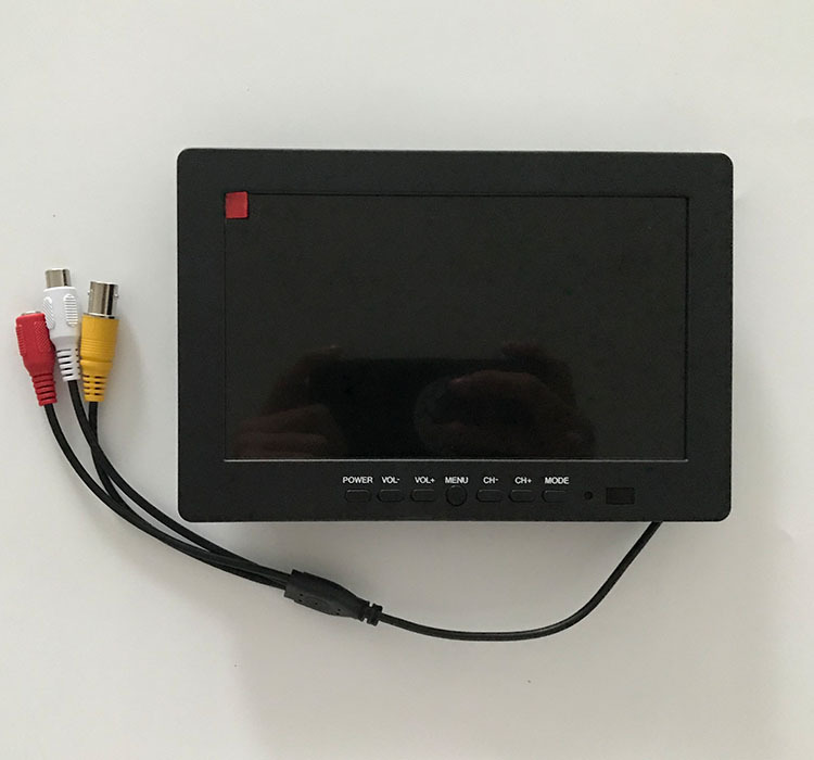 High-Definition Display Bnc/ 7inch Surveillance and Security/Industrial Vehicle-Mounted Mini Lcd Small Tv Display