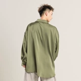 Современная рубашка, белый классический кардиган, танцующий лонгслив, свободный крой