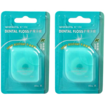 Watsons Mint Multi-effect Care Floss 50 m 2 Boxed Fresh Mint Flavor Flats
