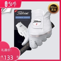 Titleist Golf Gloves Mens Lambskin Golf Gloves Perma Soft