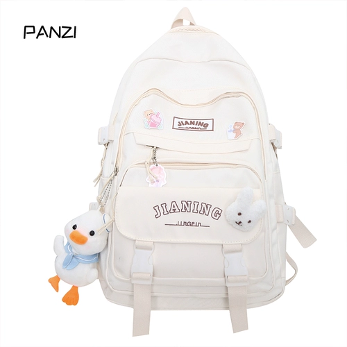 Ранец, брендовая милая сумка через плечо, вместительный и большой рюкзак, для средней школы