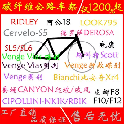 Pina F12 Lightning SL7 full inner wiring carbon fiber road disc brake ring brake frame Silkworm Pupa Bianchi frame