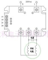 Solid state relay with three-phase shift phase trigger LSJK-TSR