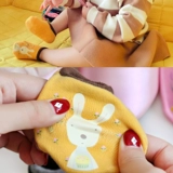 Детские нескользящие летние тонкие хлопковые мультяшные гетры, раннее развитие