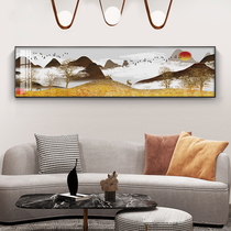 Nordic bedroom bedside decorative painting modern simple living room sofa background wall murals light luxury hanging paintings free of holes