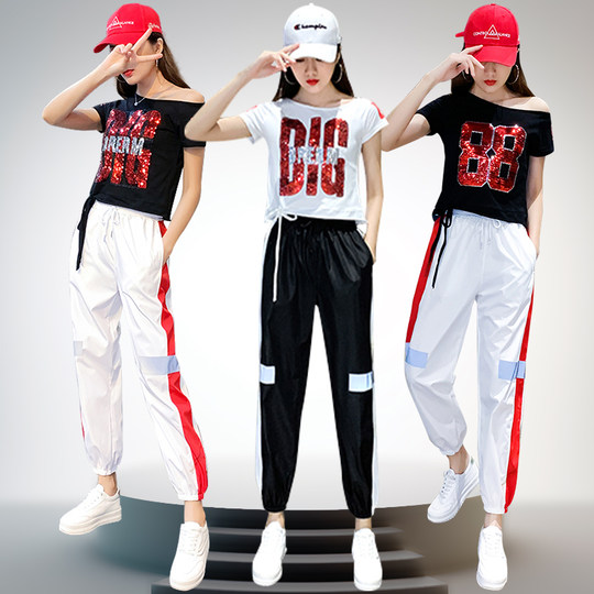 Vêtements de performance décontractés de style coréen pour étudiants Jazz Dance