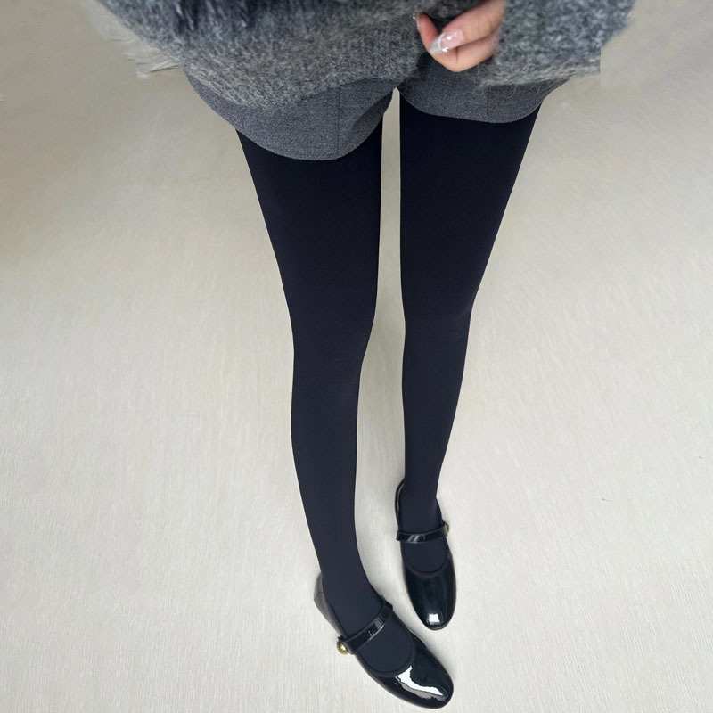 Spring and Autumn Compression Slimming Pantyhose Anti-Snag Non-Slip Black Matte Leggings Thick Black Stockings