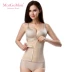 MORGOMON phiên bản nâng cao của bụng với một đai giảm béo với một corset giảm béo cơ thể mỏng định hình eo eo TY1027 - Đai giảm béo