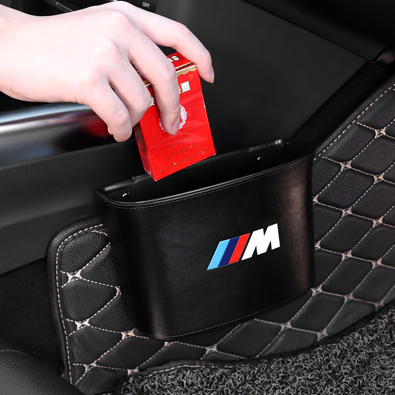 Suitable for BMW car trash can storage creative multi-function portable car on-board supplies glove box