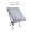 Light gray chair surface+black frame zero flat replacement 7 series top magnesium aluminum alloy