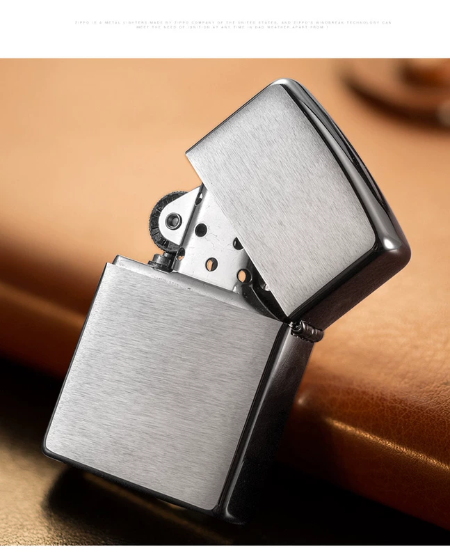 Zippo nhẹ hơn cửa hàng chính thức nhẹ hơn Zippo người sáng lập chính hãng kỷ niệm thư trực tiếp ở nước ngoài 200FL - Bật lửa