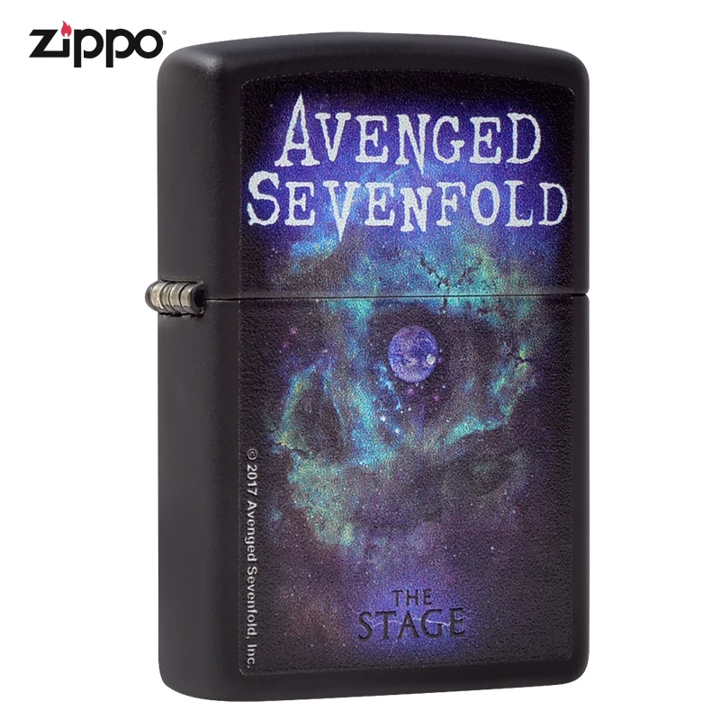 зажигалка Zippo мужская подлинная Avenged-sevenfold группа 29706