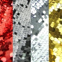 Wedding sequin background gauze curtain Check-in table Sequin tablecloth 9mm gold bead fabric Curtain glitter fabric