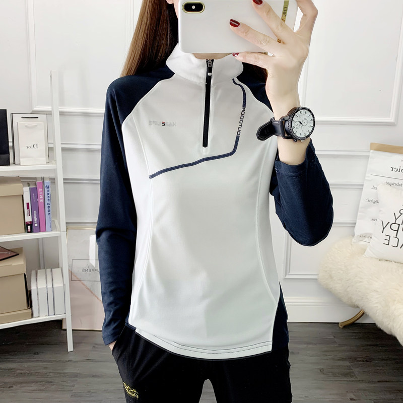 Outdoor speed dry t-shirt woman sleeves to breathable spring and summer speed dry clothes running sports mountaineering leisure