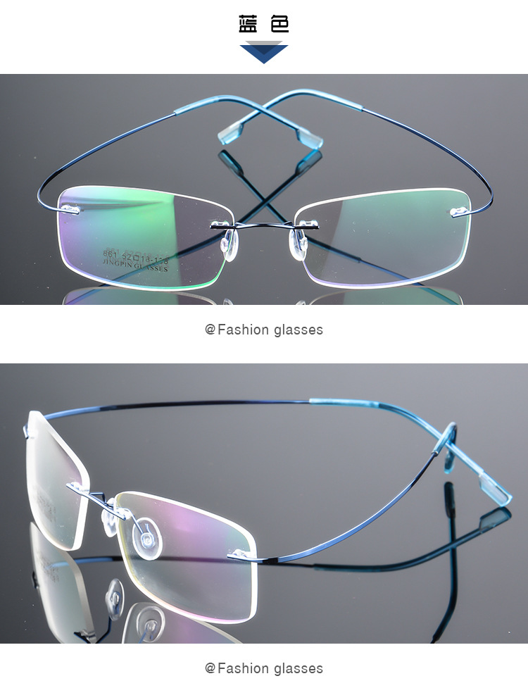 Montures de lunettes en Alliage de titane - Ref 3141452 Image 13